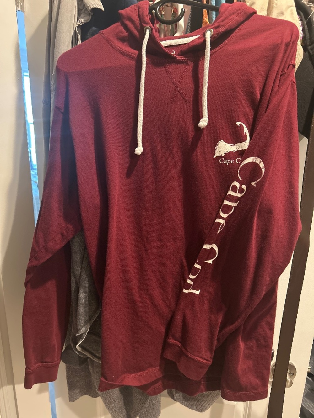 cape cod lightweight hoodie